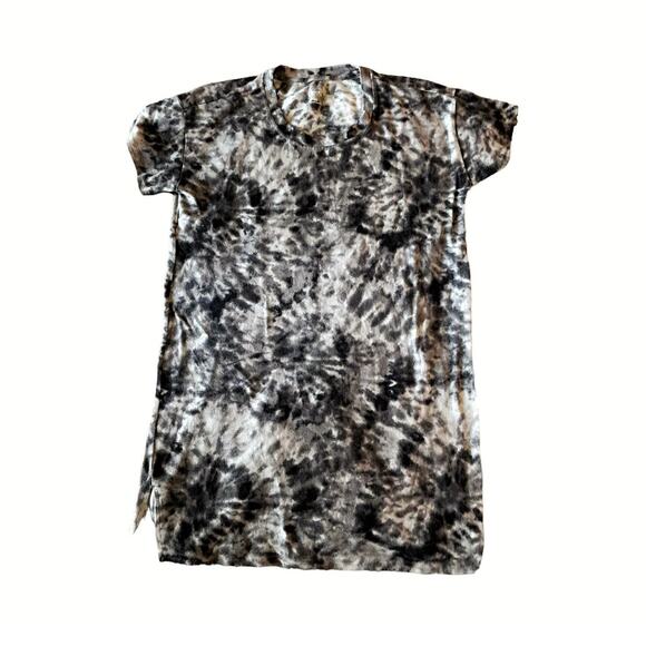 Jenni Intimates Black/Gray Tie Dye Nightgown Womens Size XS - Picture 1 of 6